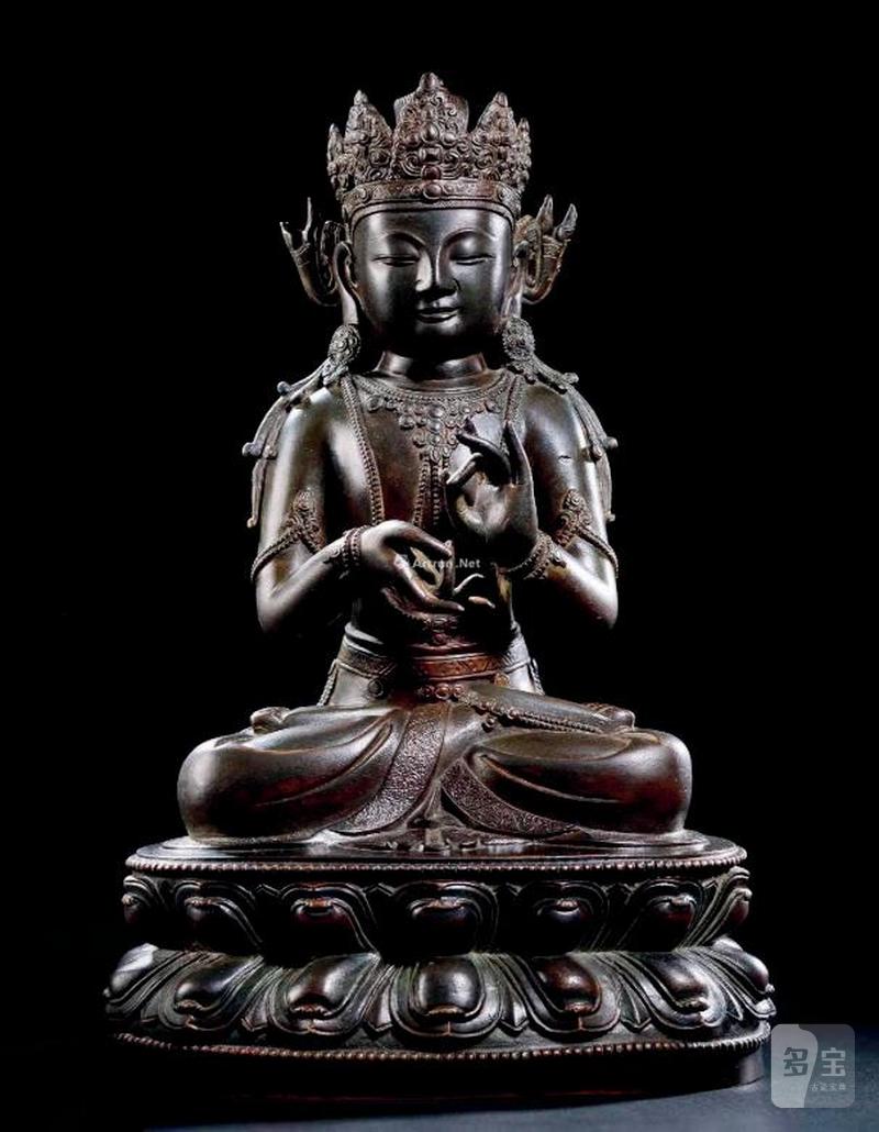 元代 弥勒菩萨像 - 图3